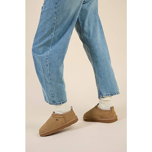 Just Sheepskin Georgie Boot Slippers - Chestnut