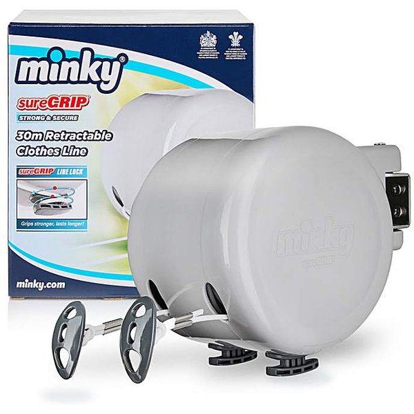Minky Clothes Line & 48 Pack of Pegs