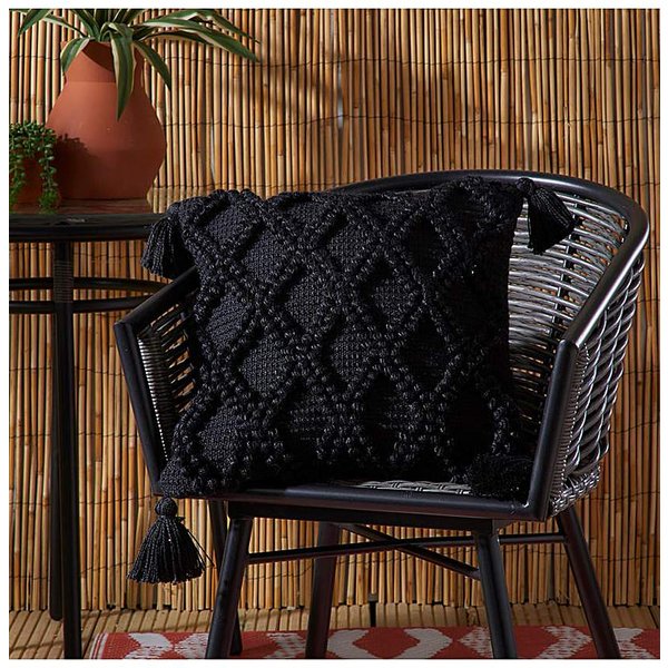 Drift Home Alda Outdoor Filled Cushion Black - Drift Home