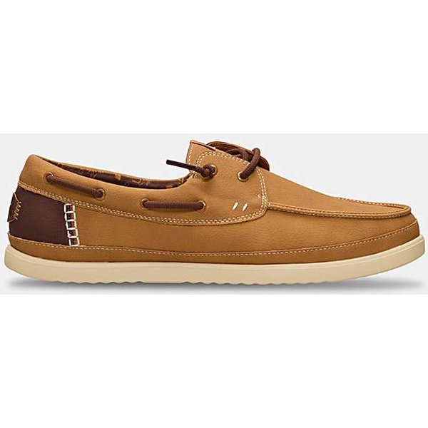HeyDude Harbor Low Classic Shoe Brown - HEYDUDE - Size: 10
