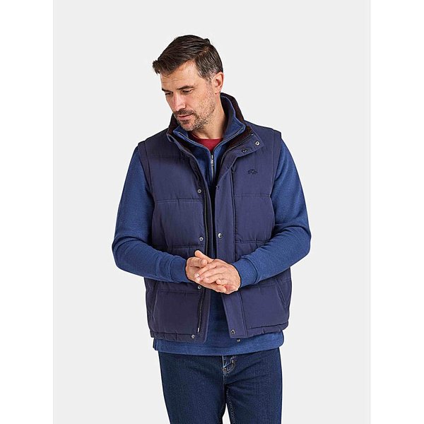 Raging Bull Classic Padded Gilet Navy - Raging Bull - Size: 5XL54/56