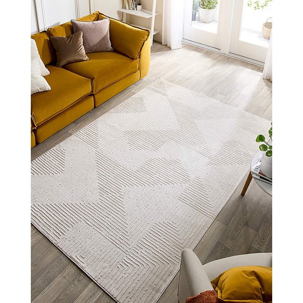 White Sands Zen Rug Cream - Origins - Size: 80X150