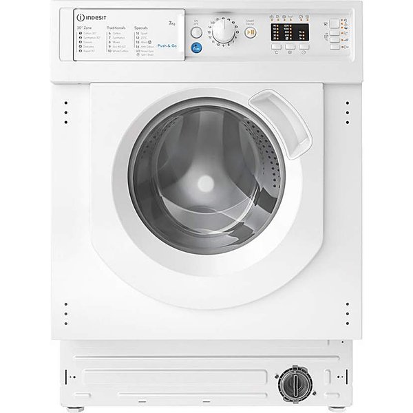 Indesit BIWMIL71252UKN Integrated Washer