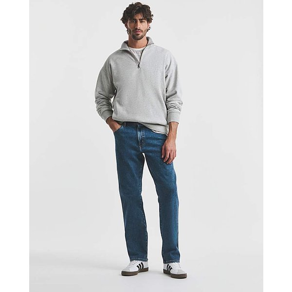 Wrangler Texas Straight Fit Jean Stonewash - Wrangler - Size: 34S