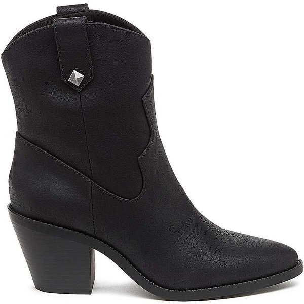 Rocket Dog Feather Ankle Boots - Black