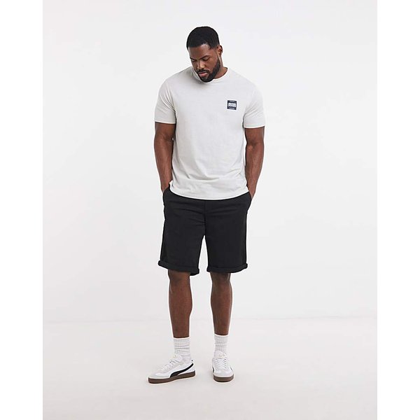 Jack & Jones Bowie Chino Short - Black Black - JACK & JONES - Size: 38