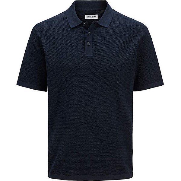Jack & Jones George Knitted Polo - Navy Navy - JACK & JONES - Size: 3XL(56)