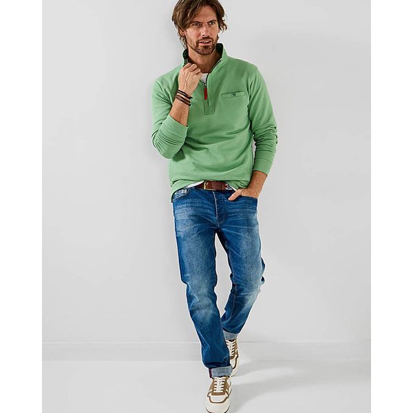 Joe Browns Fantastic Funnel Neck Top Light Green - Joe Browns - Size: L42/44