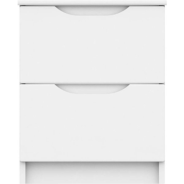 Sorrento Assembled 2 Drawer Bedside