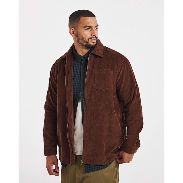 Jack & Jones Toronto Corduroy Zip Shirt