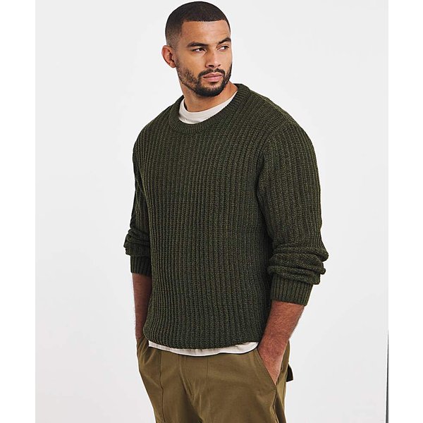 Jack & Jones Jaxon Jumper in Forest Green