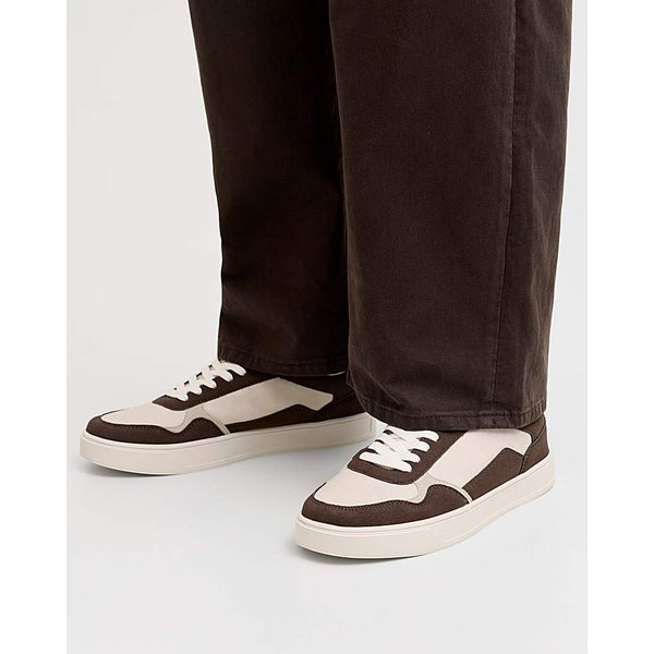 Jack & Jones Milo Trainer - Brown Brown - JACK & JONES - Size: 10