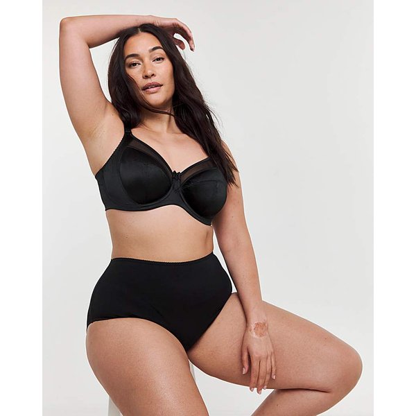 Goddess Keira Full Cup Wired Bra Black Black - Goddess - Size: 34G