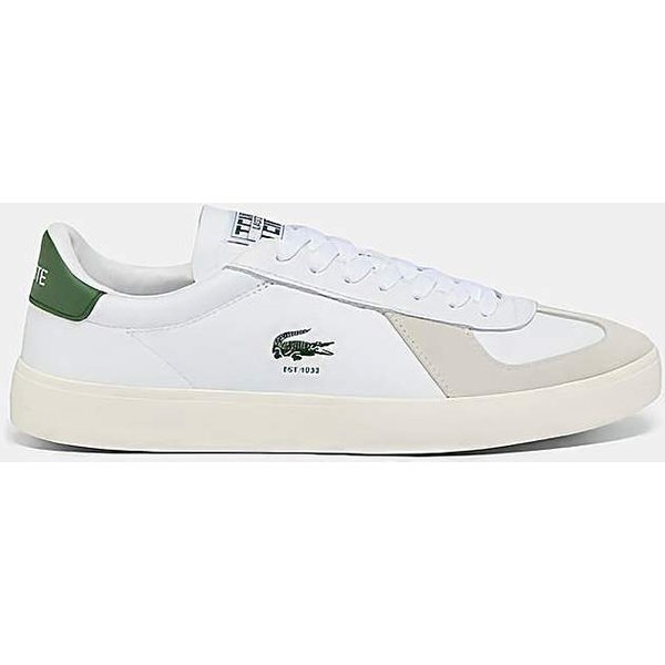 Lacoste Baseshot Pro Leather Trainer White - Lacoste - Size: 10