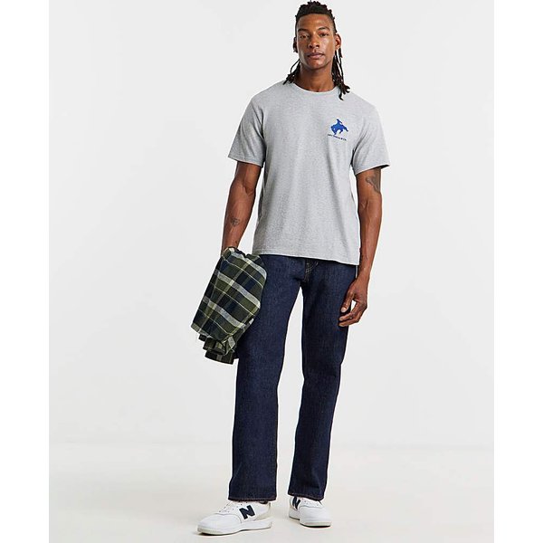 Levi's 555 Relaxed Straight Fit Jean Dark Indigo - Levi's - Size: 36R