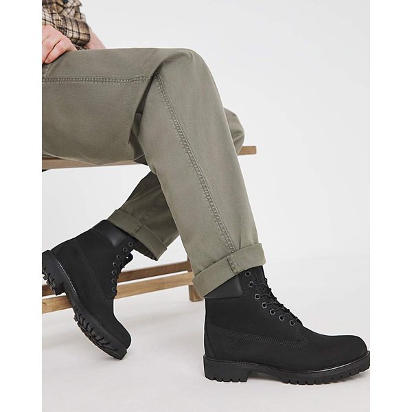 Timberland Premium 6 Inch Waterproof Boo Black - Timberland - Size: 10
