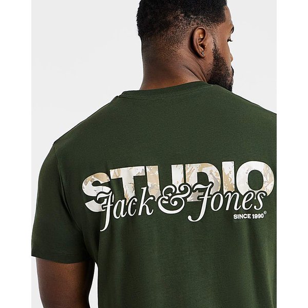 Jack & Jones Yuki T-Shirt - Green Duffel BAG - JACK & JONES - Size: M(44)