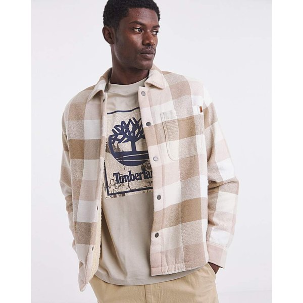 Timberland High Pile Overshirt - Natural Natural - Timberland - Size: S37/38