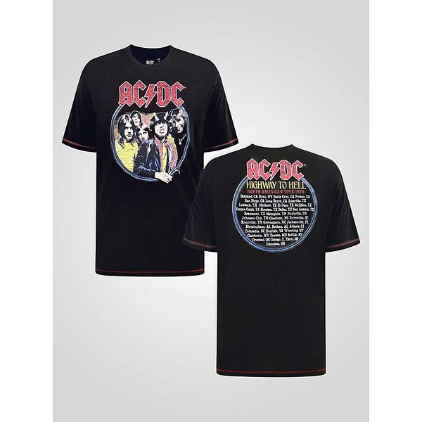 D555 Hugh Acdc Highway To Hell Tee