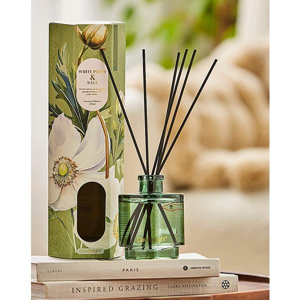 White Poppy & Sage Reed Diffuser 200ml