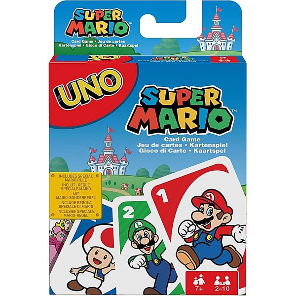 Uno Super Mario Bros Card Game