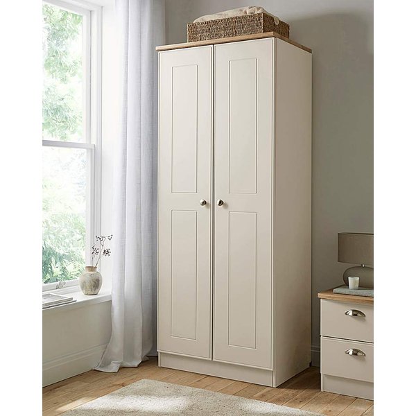 Albert 2 Door Wardrobe (Ready Assembled)