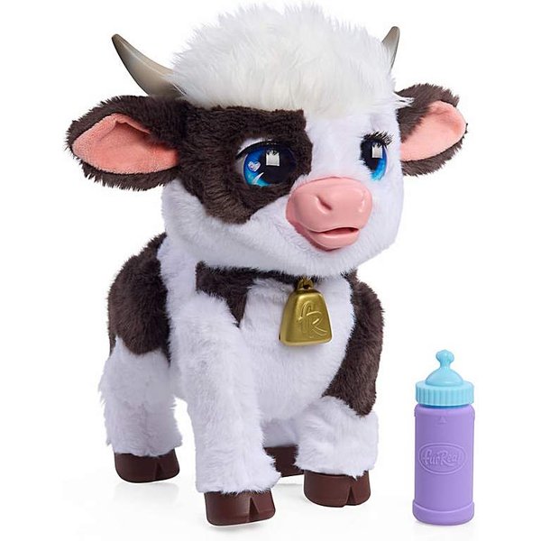 FurReal Riley the Feed & Follow Cow