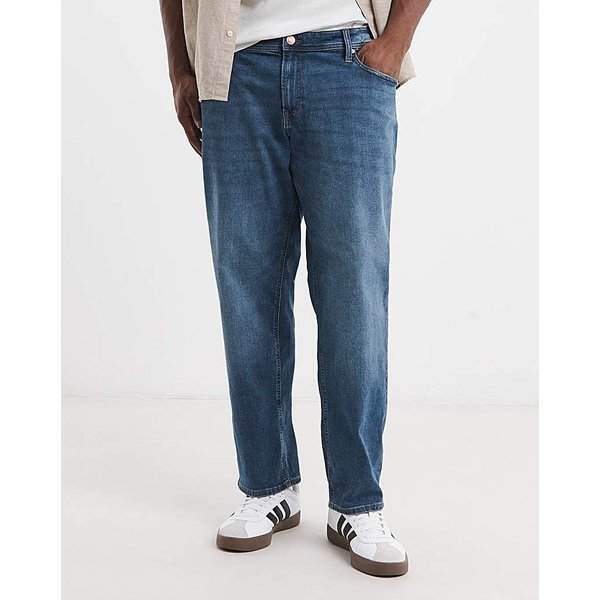 Jack & Jones Loose Tapered Fit Mike Jean Light Wash - JACK & JONES - Size: 46R