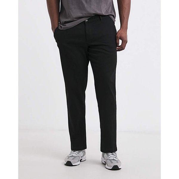 Jack & Jones Marco Dave Chino - Black Black - JACK & JONES - Size: 48R