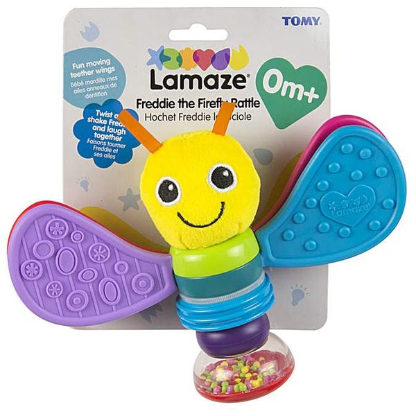 Lamaze Freddie the Firefly Easy-Grip Rattle Toy