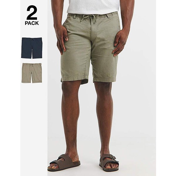 Jack & Jones Jaiden 2 Pack Short - Multi Multi - JACK & JONES - Size: 52