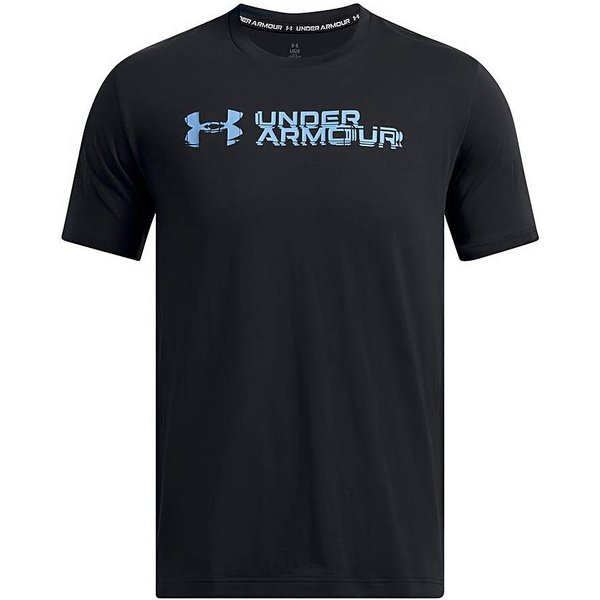 Under Armour Sliced Wordmark T-Shirt Black - Under Armour - Size: S34/36