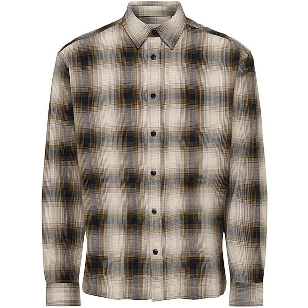 Only & Sons Kosta Natural Check Shirt
