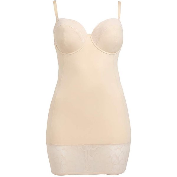 Almond Firm Control Shapewear Slip Almond - MAGISCULPT - Size: 46B