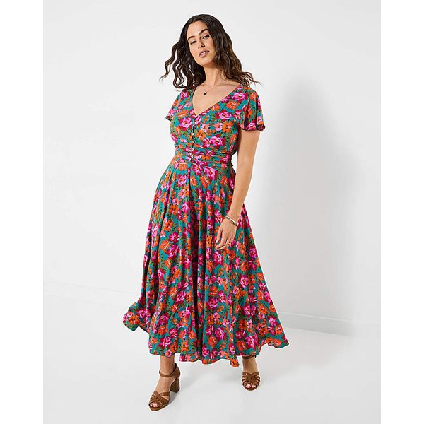 Joe Browns Lara Floral Maxi Dress Petite Multi - Joe Browns - Size: 12P