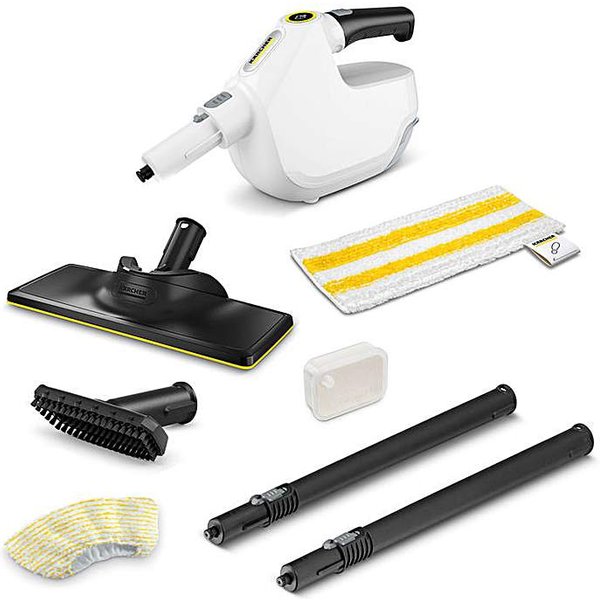 Krcher SC 1 Multi & Up Steam Cleaner 4-in-1 Handheld & Mop 30s Heat-Up 200ml Tank