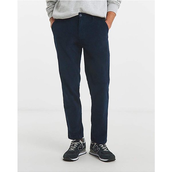 Cord Cotton Stretch Straight Fit Chino