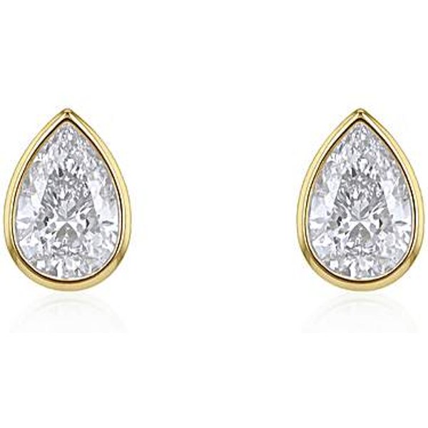 9ct Yellow Gold Lab Diamond 1Ct Earring - iJewel