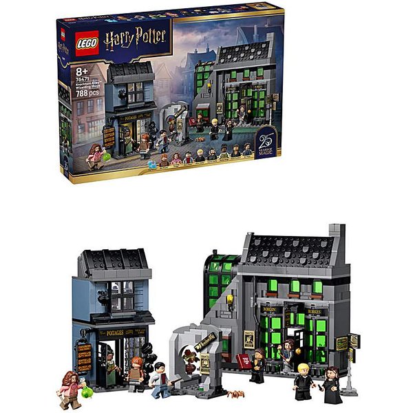LEGO Harry Potter Knockturn Alley Wizarding Shops Construction Set 76471