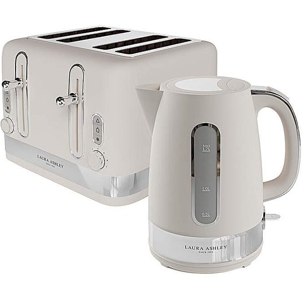 LA 1.7L Jug Kettle + 4 Slice Toaster