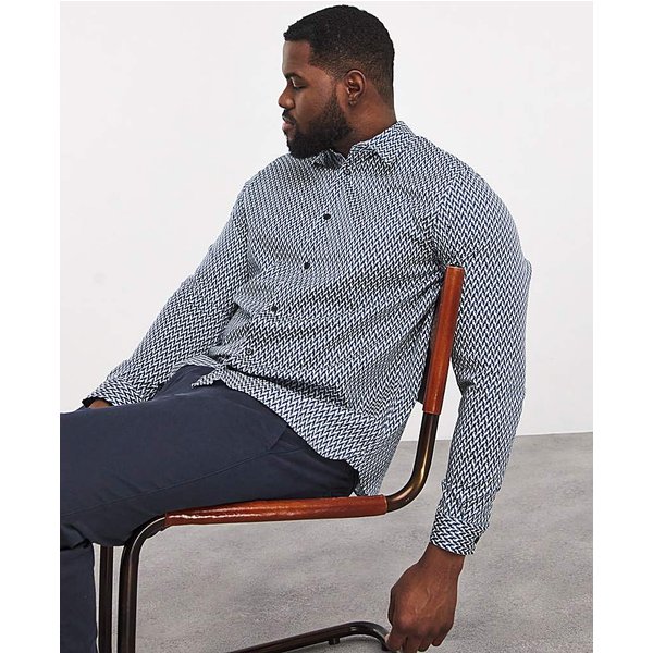 Ted Baker Laceby Geo Print Long Sleeve