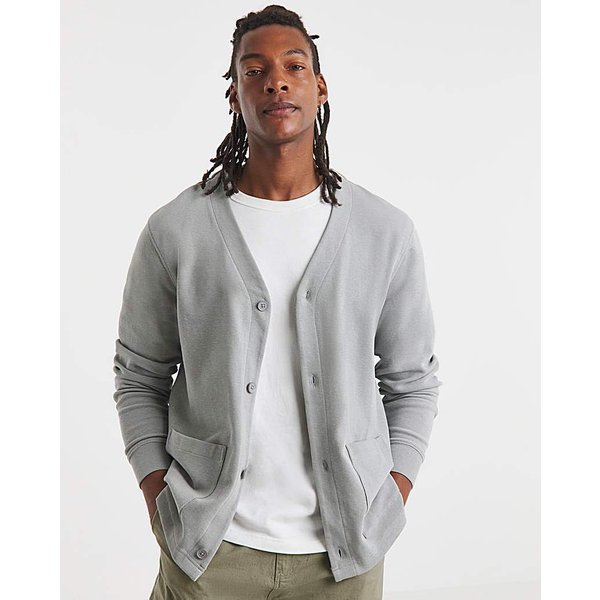 Jersey Cardigan- Grey