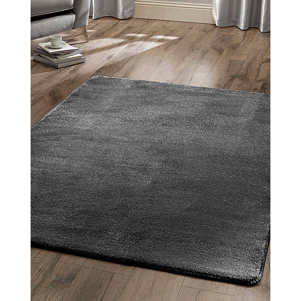 Relay Rug Charcoal 200X290Cm, Grey