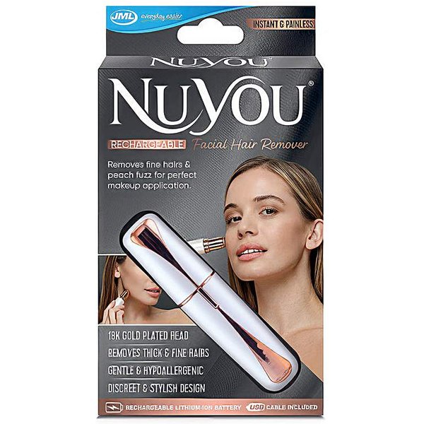 NuYou Facial Hair Remover Pearl White - JML
