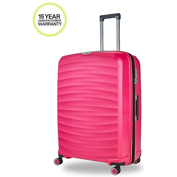 Rock Luggage Sunwave Large Suitcase - Pink, Pink
