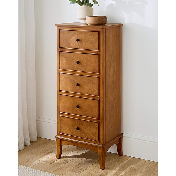 Hazel Tallboy Walnut - JD Williams