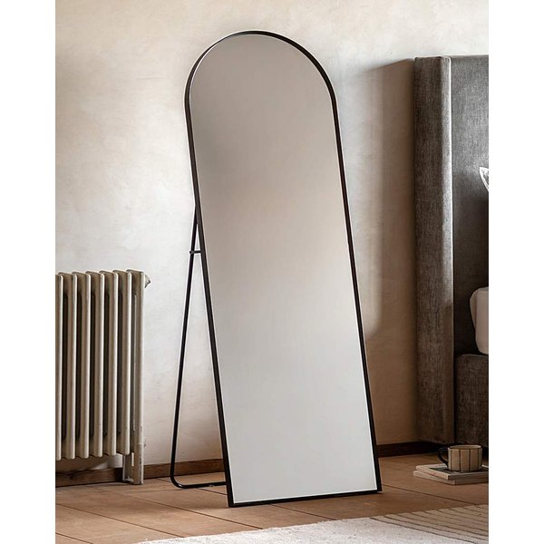 Holworth Cheval Mirror Black