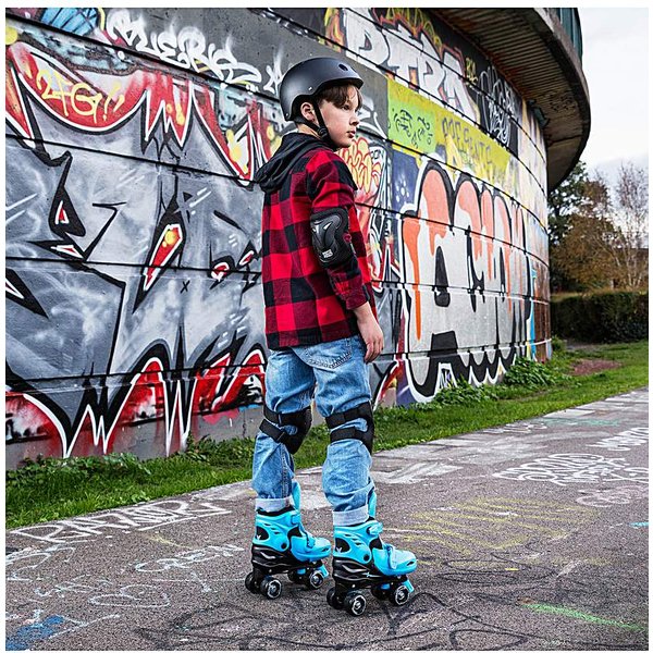 Xootz Quad Skates - Blue 13-3 (32-35)