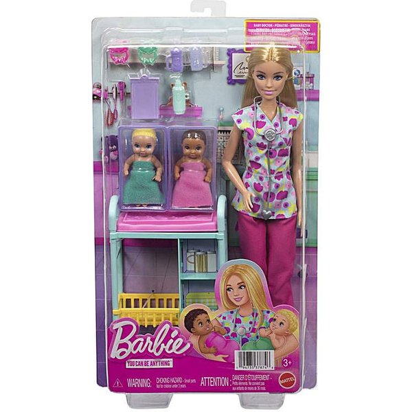 Barbie Careers Baby Doctor Playset