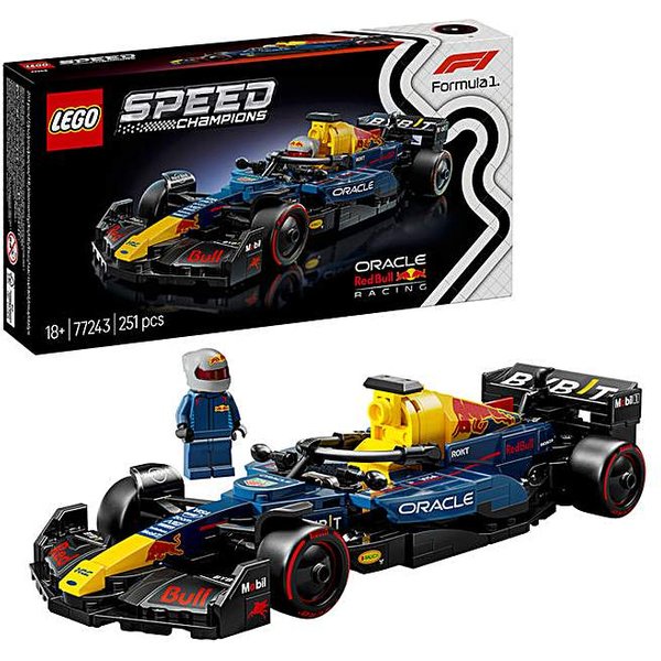LEGO Speed Champions Oracle Red Bull Racing F1 Construction Set 77243